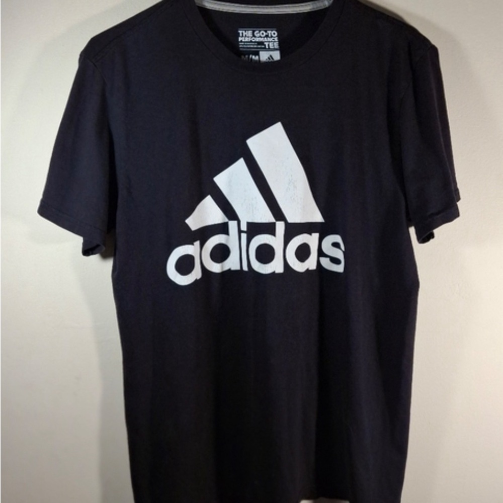 Adidas Go To Performance Men's Black Short Sleeve Tee